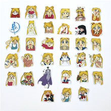 Load image into Gallery viewer, 1 Bag Cute Cartoon Korean Style Decorative Stickers Adhesive Stickers Scrapbooking DIY Decoration Diary Stickers