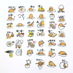 1 Bag Cute Cartoon Korean Style Decorative Stickers Adhesive Stickers Scrapbooking DIY Decoration Diary Stickers
