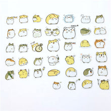 Load image into Gallery viewer, 1 Bag Cute Cartoon Korean Style Decorative Stickers Adhesive Stickers Scrapbooking DIY Decoration Diary Stickers