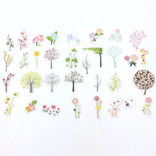 Load image into Gallery viewer, 1 Bag Cute Cartoon Korean Style Decorative Stickers Adhesive Stickers Scrapbooking DIY Decoration Diary Stickers
